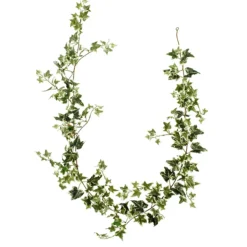 MICA - Guirlande de lierre artificiel, vert panaché L. 180 cm