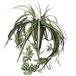 MICA - Plante artificielle : Pot chlorophytum D.45 cm