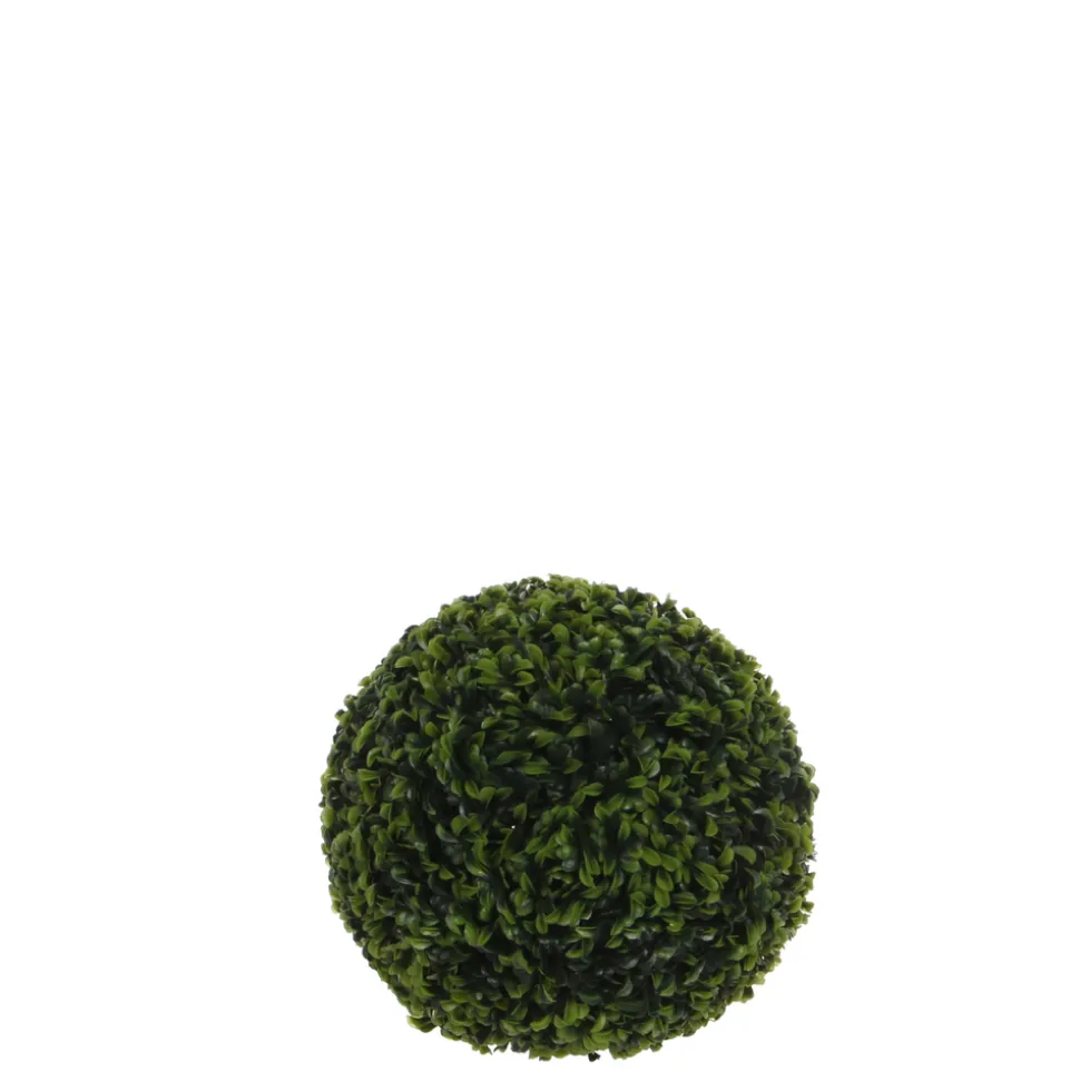 MICA - Plante artificielle : Boule feuille thé D.27 cm