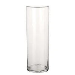 MICA - Vase Carly en verre - H.55xD.19cm