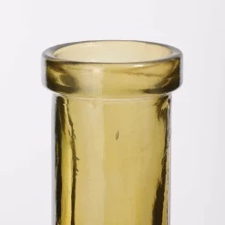 MICA DECORATIONS - Mica decorations - vase bouteille en verre recyclé ocre h100
