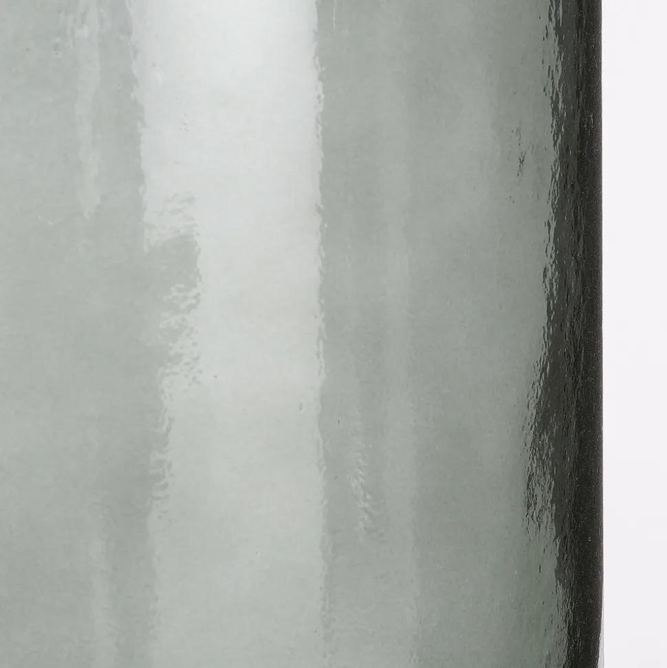 MICA DECORATIONS - Mica decorations - vase bouteille en verre recyclé vert h26