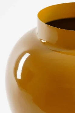 MICA DECORATIONS - Mica decorations - vase en métal marron h37