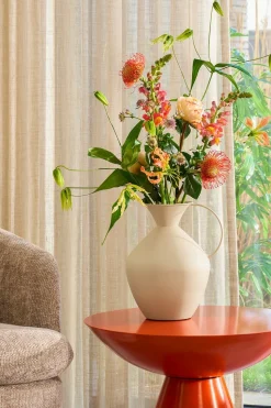 MICA DECORATIONS - Mica decorations - vase en céramique blanc cassé h31