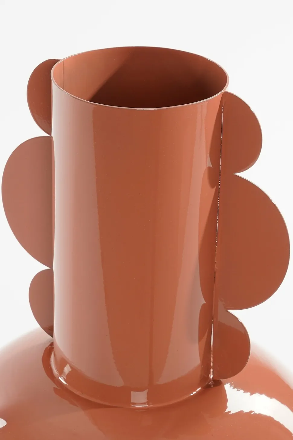 MICA DECORATIONS - Mica decorations - vase en métal terre h36