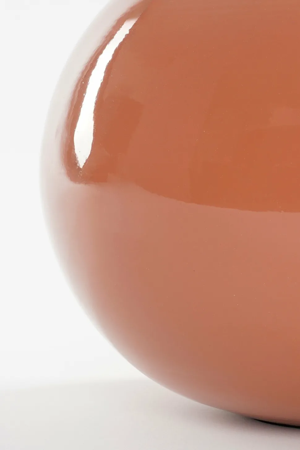 MICA DECORATIONS - Mica decorations - vase en métal terre h36