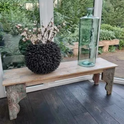 MICA DECORATIONS - Mica decorations - vase bouteille en verre recyclé vert h75