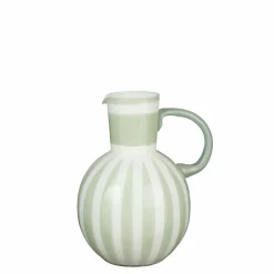 MICA DECORATIONS - Mica decorations - vase en verre vert clair h21