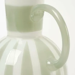 MICA DECORATIONS - Mica decorations - vase en verre vert clair h21