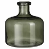 MICA DECORATIONS - Mica decorations - vase bouteille en verre vert h21.5