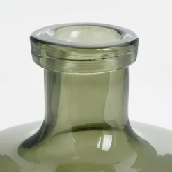 MICA DECORATIONS - Mica decorations - vase bouteille en verre vert h21.5