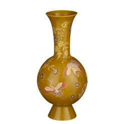 MICA DECORATIONS - Mica decorations - vase en céramique ocre h47