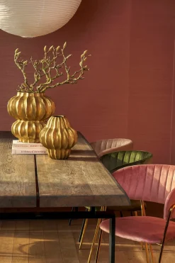 MICA DECORATIONS - Mica decorations - vase en céramique dóre h28