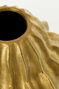 MICA DECORATIONS - Mica decorations - vase en céramique dóre h28