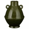 MICA DECORATIONS - Mica decorations - vase en céramique vert h34