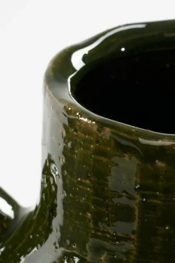 MICA DECORATIONS - Mica decorations - vase en céramique vert h34