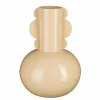 MICA DECORATIONS - Mica decorations - vase en métal beige h36