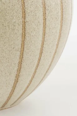 MICA DECORATIONS - Mica decorations - vase en céramique crème h42