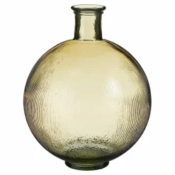 MICA DECORATIONS - Mica decorations - vase bouteille en verre recyclé marron clair h42