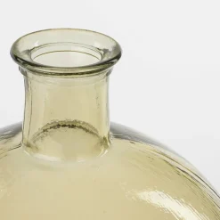 MICA DECORATIONS - Mica decorations - vase bouteille en verre recyclé marron clair h42