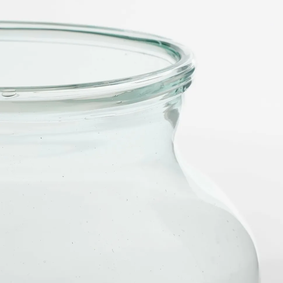 MICA DECORATIONS - Mica decorations - vase en verre recyclé h20