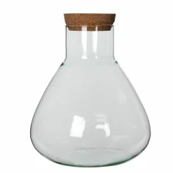 MICA DECORATIONS - Mica decorations - vase en verre recyclé h32