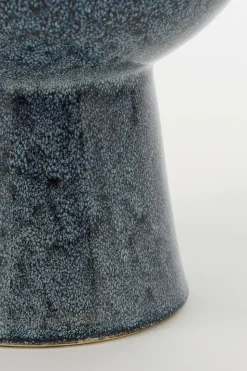 MICA DECORATIONS - Mica decorations - vase en céramique bleu h38