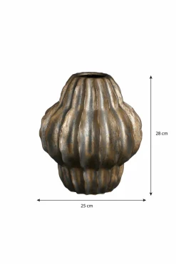 MICA DECORATIONS - Mica decorations - vase en céramique bronze h28
