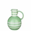 MICA DECORATIONS - Mica decorations - vase en verre vert h21