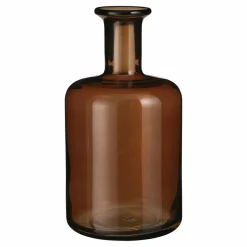 MICA DECORATIONS - Mica decorations - vase bouteille en verre marron h30
