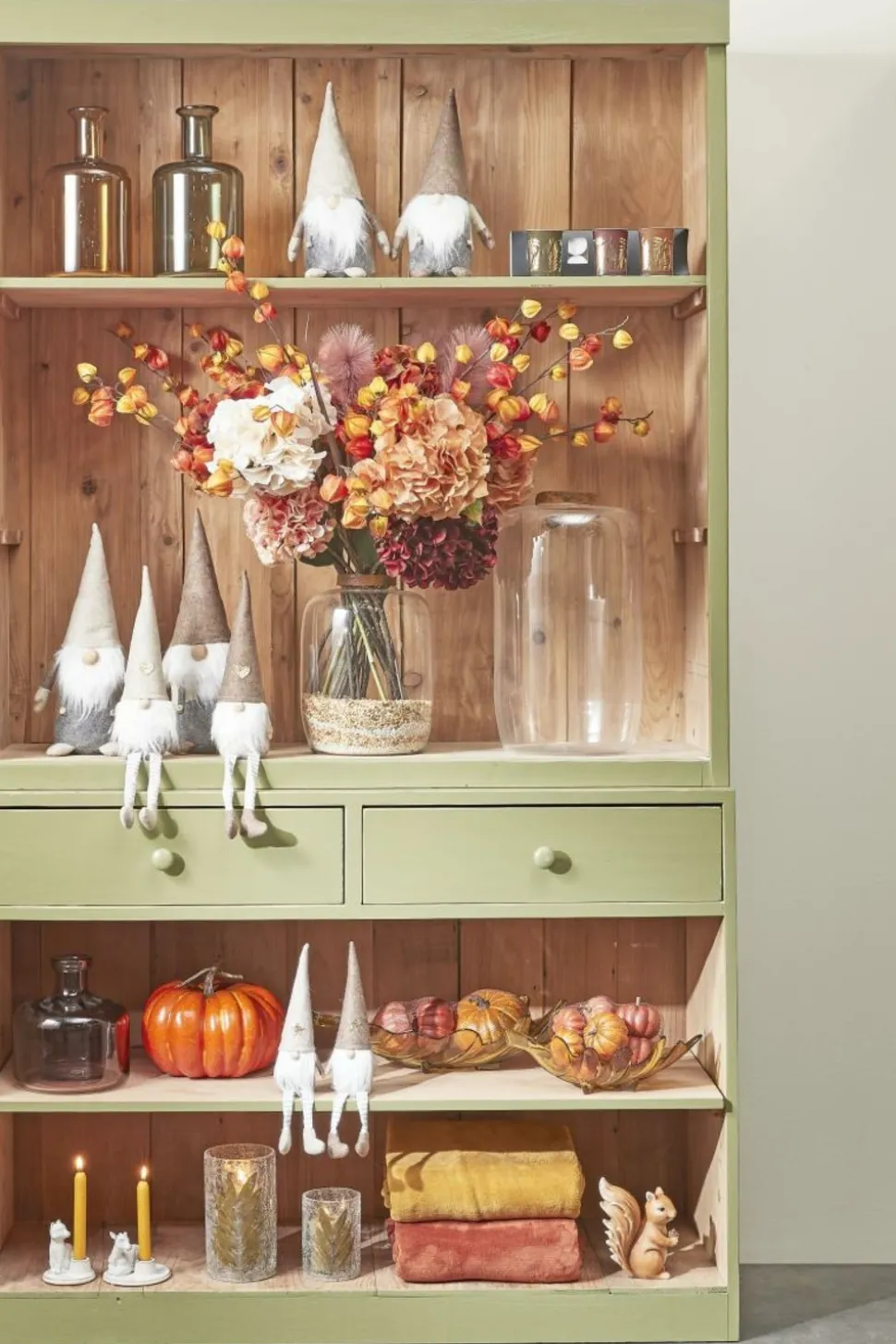 MICA DECORATIONS - Mica decorations - vase bouteille en verre marron h30