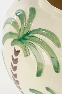 MICA DECORATIONS - Mica decorations - vase en céramique blanc cassé h32