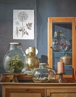 MICA DECORATIONS - Mica decorations - vase en verre recyclé h23