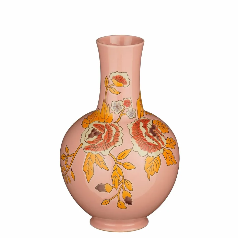 MICA DECORATIONS - Mica decorations - vase en céramique rose h36