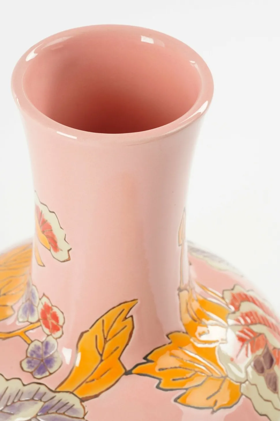 MICA DECORATIONS - Mica decorations - vase en céramique rose h36