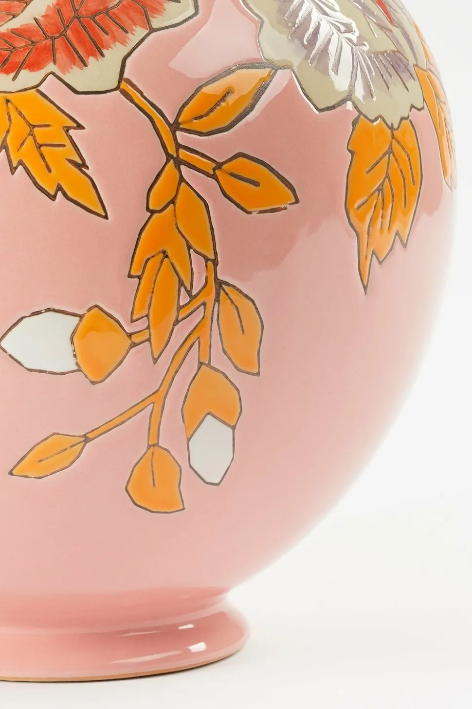 MICA DECORATIONS - Mica decorations - vase en céramique rose h36
