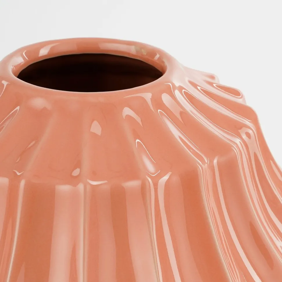 MICA DECORATIONS - Mica decorations - vase en céramique rose h33