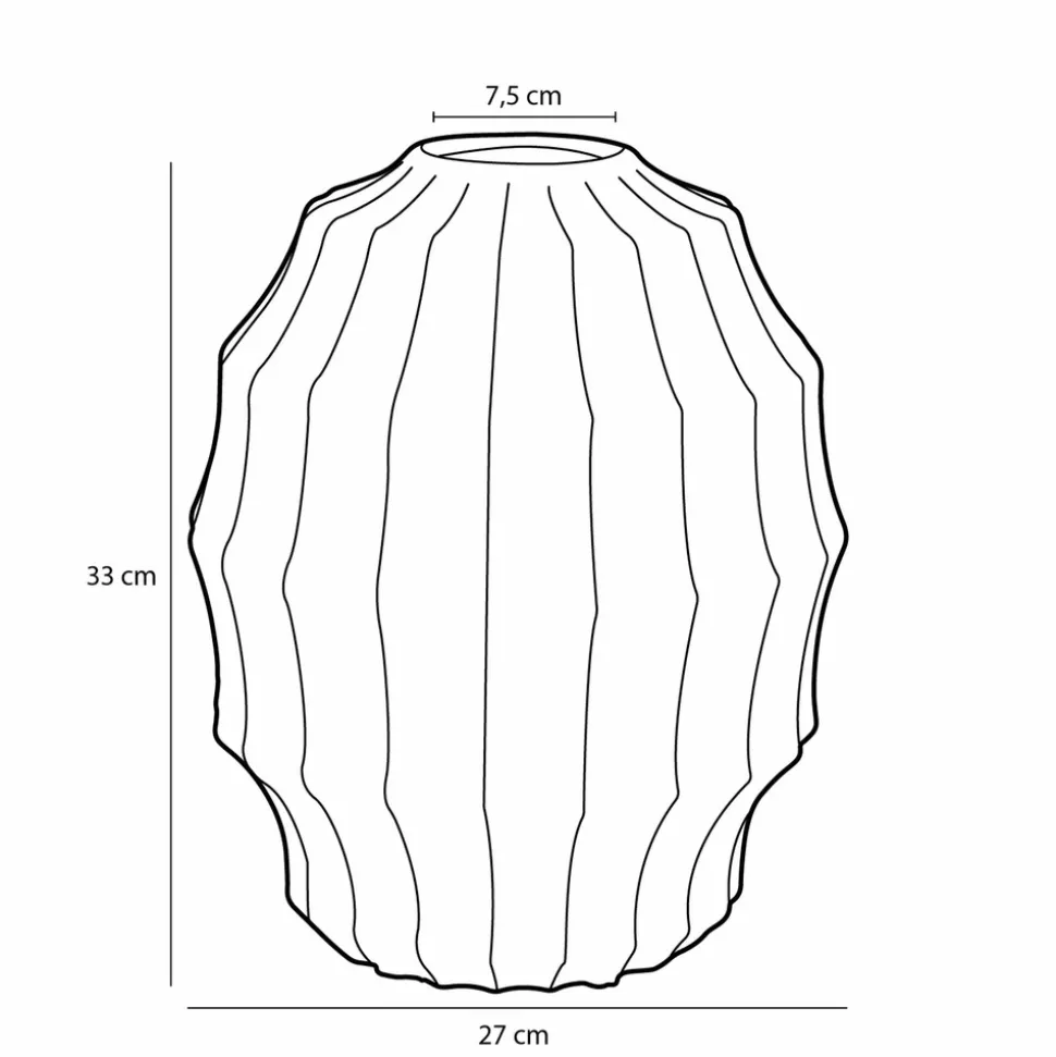 MICA DECORATIONS - Mica decorations - vase en céramique rose h33