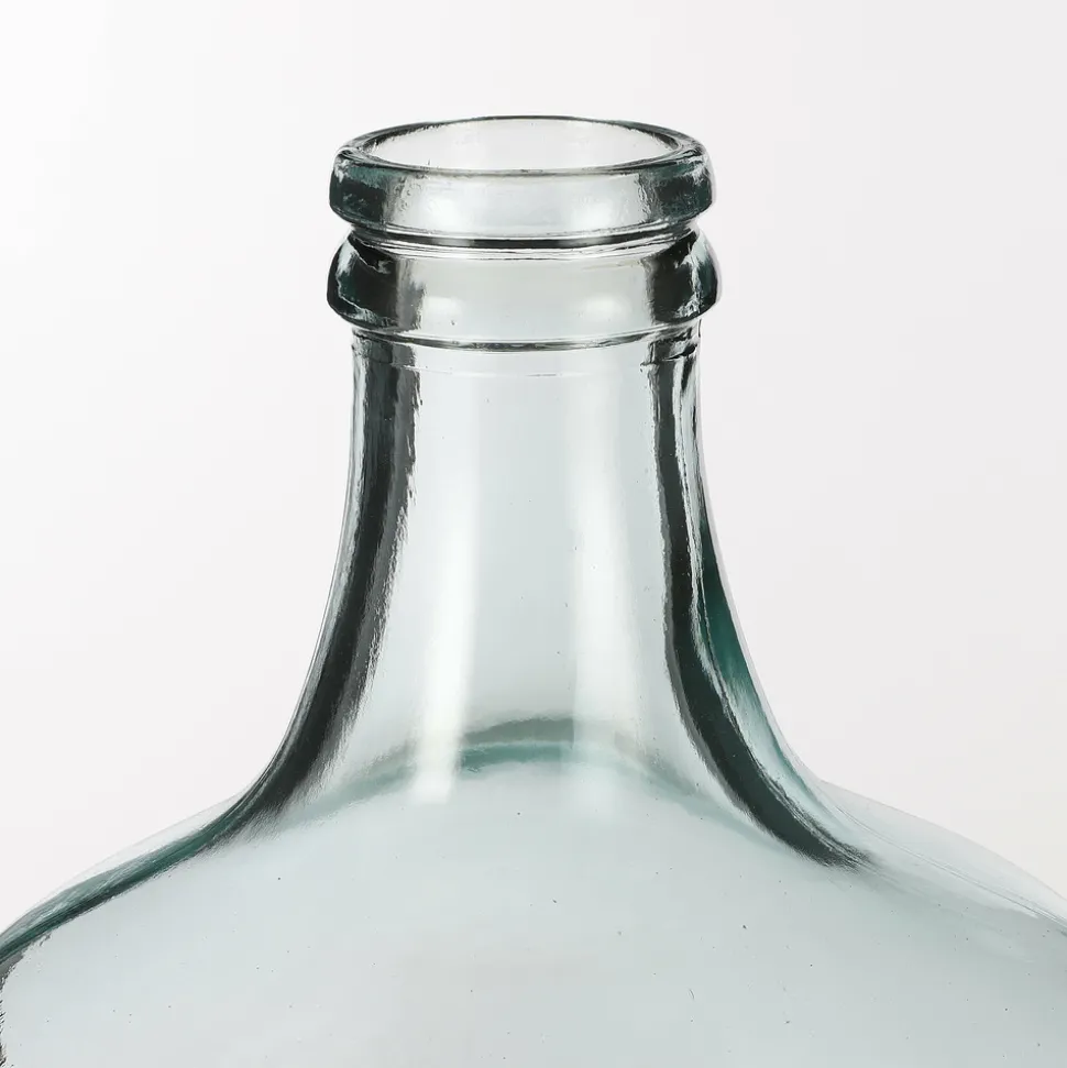 MICA DECORATIONS - Mica decorations - vase bouteille en verre recyclé h42