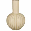 MICA DECORATIONS - Mica decorations - vase en céramique crème h52