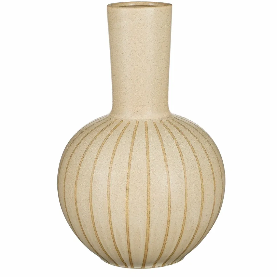 MICA DECORATIONS - Mica decorations - vase en céramique crème h52