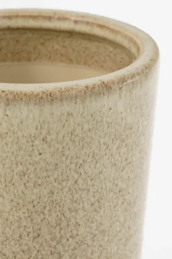 MICA DECORATIONS - Mica decorations - vase en céramique crème h52