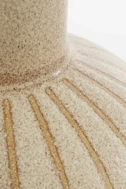 MICA DECORATIONS - Mica decorations - vase en céramique crème h52