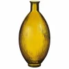 MICA DECORATIONS - Mica decorations - vase bouteille en verre recyclé ocre h59