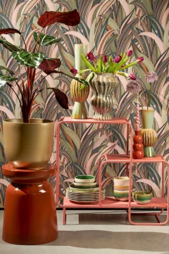 MICA DECORATIONS - Mica decorations - vase en céramique vert h32