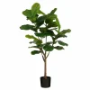 MICA DECORATIONS - Mica decorations - ficus lyrata plante artificielle vert h150