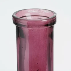 MICA DECORATIONS - Mica decorations - vase bouteille en verre recyclé bordeaux h50