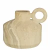 MICA DECORATIONS - Mica decorations - vase en céramique beige h27