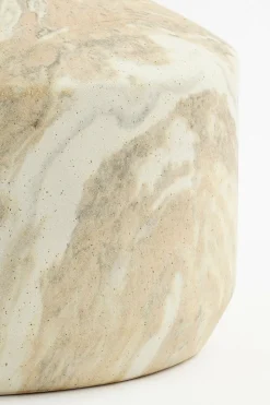 MICA DECORATIONS - Mica decorations - vase en céramique beige h27