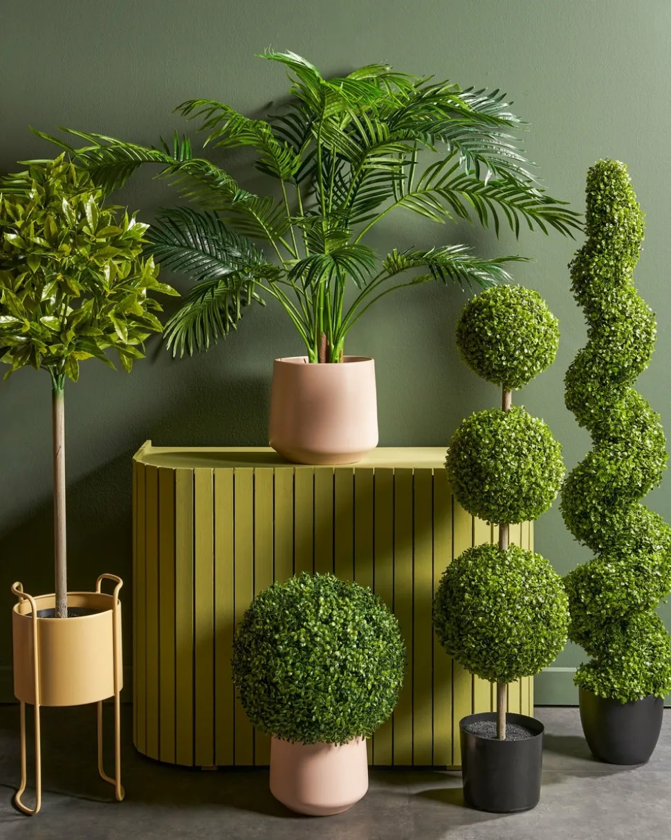 MICA DECORATIONS - Mica decorations - palmier areca plante artificielle vert h134